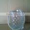 Glass candle jar with lifting