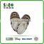 snow pattern acrylic white berber Fleece lining indoor shoes