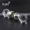 Zinc Alloy Furniture Crystal Glass Door Knob Lock Set