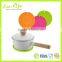 Dia.170*5MM Round Silicone Non-stick Table Trivet Mat, Heat-resitant Cup Coaster