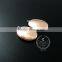 32*22MM rose gold plated brass oval photo locket vintage style fold photo locket pendant charm 1120013