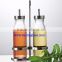 Colored Decorative Glass Oil Bottles