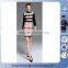 2016 Fashion Ladies Designer Plaid Fancy Dress Women Slim Fit Maxi Dress