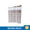 12pcs Horse Hair Art Paint Brush Horse Hair Bristles Brush