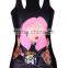 Free Size Mermaid Girl Printed Summer Tank Top women BX136 stringer tank top wholesale