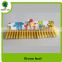 plastic bristle broom with wood stick very best quality from china supplier