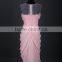 RSE677 Chiffon Design Peach Color Sexy Smart Evening Dresses Short