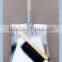 Wooden Handle Brush and Dustpan Metal Dust Pan