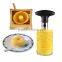Silver Stainless Steel Pineapple Easy De-Corer Slicer Peeler Stem Remover Blades for Diced Fruit