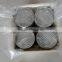 YS Stainless Steel Double Fine Mesh Sieve Set 20Cm Diameter with Lid & Catchpan