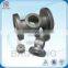 Custom green sand casting flanged check valve , valve body