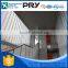 Galvanized perforated round sheet metal fence panel