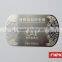 Matt colorful silk screen printing metal card