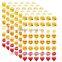 Cute Lovely 48 Die Cut Emoji Smile Face Vinyl Sticker for Phone Laptop Decor