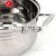 china top quality stainless steel europe and america market soup pot set/cooking pot set