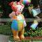 Landscape animal statue