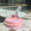 Fiberglass Bear With Cake Decoration for Mall