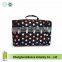 Promotional 600D Polyester travel cosmetic bag, beautiful cosmetic bag with Polka Dot Color