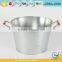 Galvanized iron garden pickling champagne cooler bucket cooler ice barrel