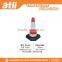 Wholesale Good Quality Orange Flowing Base PVC Plastic Traffic Cone for Safety