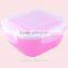 800ML Food grade Good Seal Square shape plastic food container