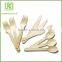 Disposable Wooden Cutlery 250pc Set Biodegradable Utensils