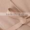 Wholesale Ladies Apparel Front Patch Pockets Powder Blush Wool Coat(DQE0355C)
