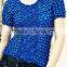 Special fashion french terry tight tank top sexy sleeveless crushed shirt for youthful lady blouse