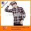 2015 new style wholesale mens plaid flannel shirts