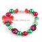 Wholesale 2015 Baby Girls Christmas Bubblegum Bead Necklace