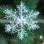 Christmas supplies tree Snowflakes white window decorative snowflake