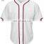 Custom blank plain pinstripe baseball jersey wholesale baseball tee shirts