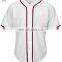 Custom mens cheap blank baseball jersey button shirts baseball uniforms