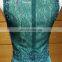 A17DL0026 O-neck Bright Sexy Lime Green Evening Dress Emerald Green Prom Dresses