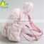 OEM Lovely Pink Rabbit Plush Bags Wholesale Animal Plush Backpack
