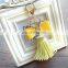 Korea Creative Diamond Flowers Fringed Keychain Car Hanging Bag