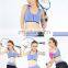 In stock items cheap sexy womens comfortable gym bra with zipper
