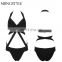 hot sale fashion ladies bandage one piece sexy women wholesale swimwear