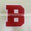 Custom chenille letter patches,chenille logo patch for clothing