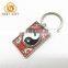 Fashion Decoration Plating Custom Color Turn Metal Keychain