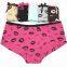 Yun Meng Ni Sexy Underwear Custom Fancy Lip Print Lady Brief Soft Cotton Women Mature Panties