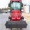 New Version 0.8 Ton Industrial Wheel Loader With Standard Bucket