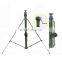 crank telescopic surveillance service mast 20ft