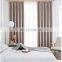Modern Style 3 Pass Jacquard Blackout window Curtain for Living Room