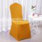 Hotel Polyester Fabric Stretch Elastic Universal White Spandex Wedding Chair Covers for Weddings Party Banquet