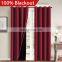 100% Blackout Curtains for Bedroom Energy Saving Curtains Thermal Insulated Blackout Curtains with Liner