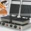 china supplier double waffle machine / industrial waffle stick maker