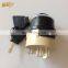 High quality excavator parts switch 701/80184 ignition switch 701-80184 with keys