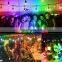Remote Control 24ft 12pcs LED Bulb String Lights Outdoor Patio Christmas Party Decoration Lights