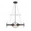 4 heads Modern LED Ring Pendant Lamp antique round  hanging light